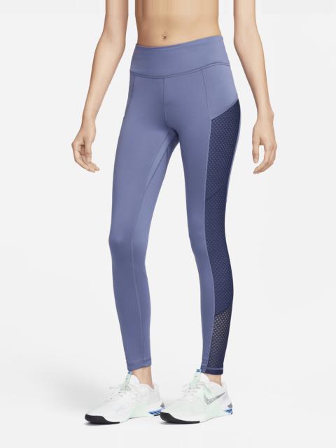 Nike Women's Therma-FIT One Mid-Rise Full-Length Training Leggings with Pockets