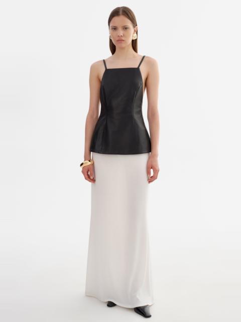 LAMARQUE ILONA | Leather Hourglass Top