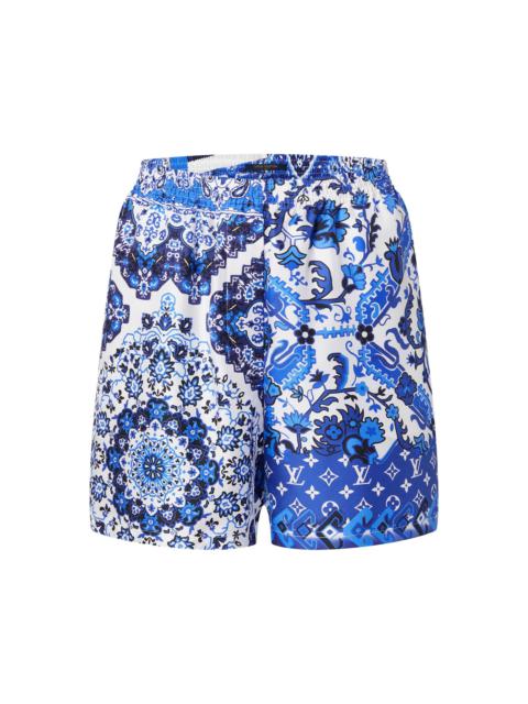 Louis Vuitton Bandana Print Pajama Shorts