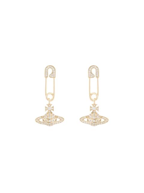 Vivienne Westwood Lucrece orb earrings
