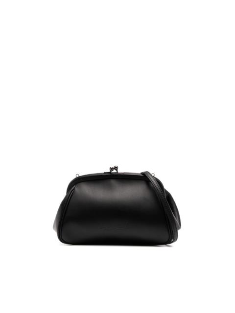 Yohji Yamamoto logo-embossed mini bag