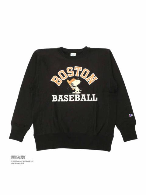 Champion REVERSE WEAVE CREW NECK SWEATSHIRT - BOSTON - C3-C040