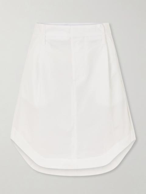 Victoria Beckham Organic Cotton Mini Skirt