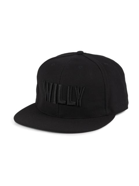 WILLY CHAVARRIA Men's Willy Flat-Brim Cap - Black