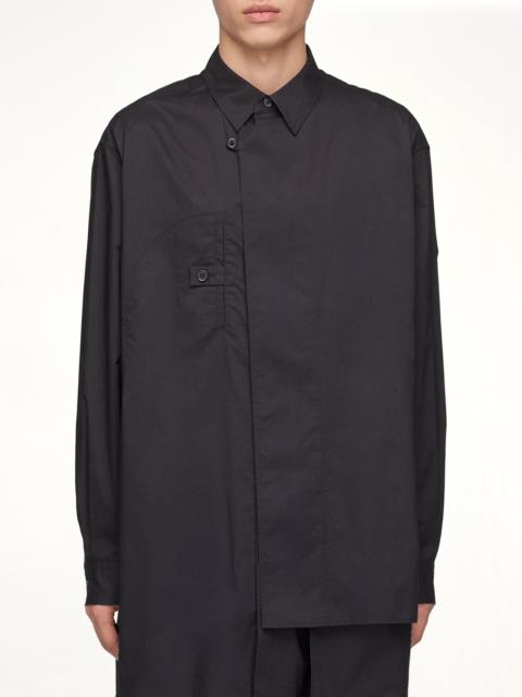 Y-3 Adaptive Cotton Shirt in Black
