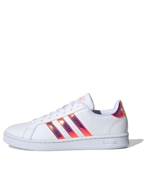 (WMNS) adidas Grand Court 'Pink Iridescent' FW5722