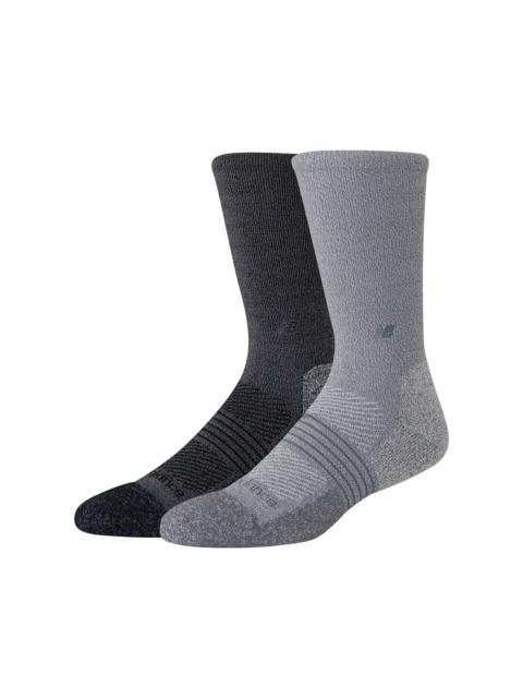New Balance Unisex Pro Training Cushion Crew Socks 2 Pack