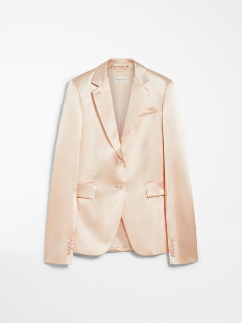 Sportmax VOLANTE Washed satin blazer