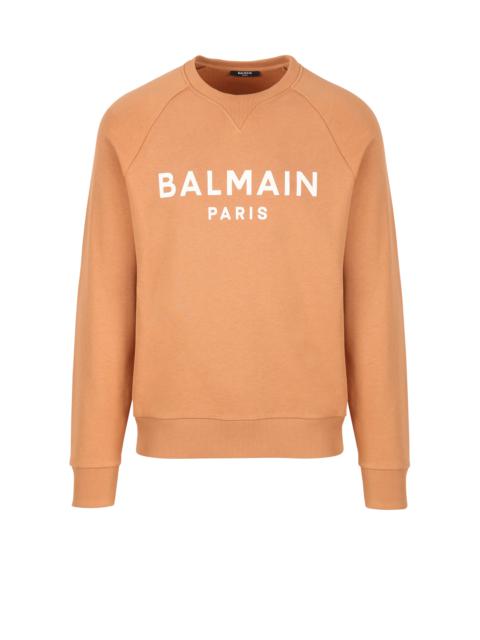 Printed Balmain logo sweatshirt