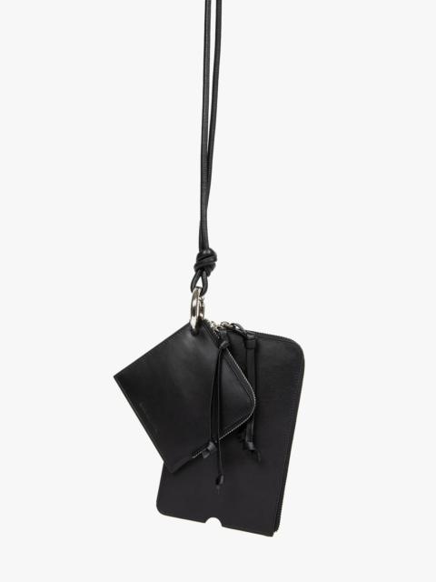 Dries Van Noten LEATHER PHONE POUCH