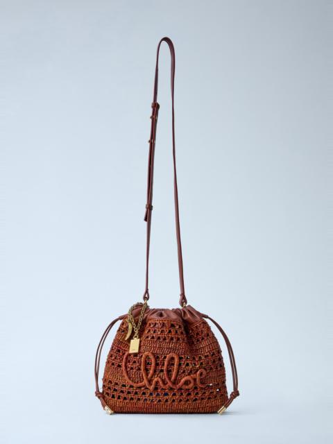 Chloé Mini Summer Banana Drawstring Shoulder Bag