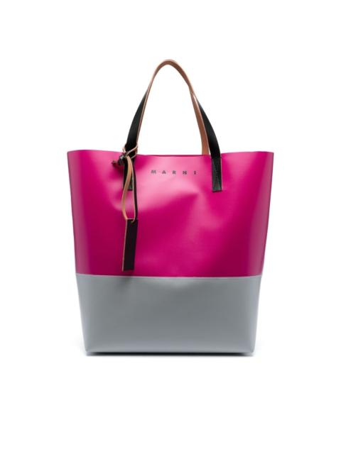 Tribeca colour-block tote bag