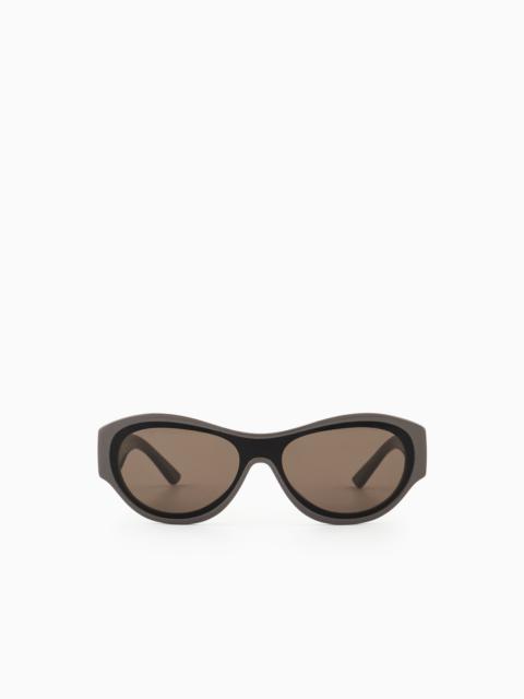 EMPORIO ARMANI WOMEN’S IRREGULAR-SHAPED SUNGLASSES