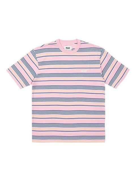 PALACE Palace Stripe T-Shirt 'Pink' P24ES028
