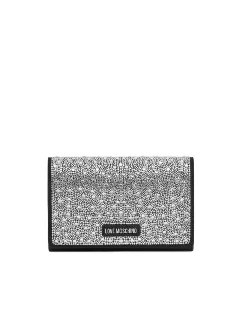 Moschino stones shoulder bag