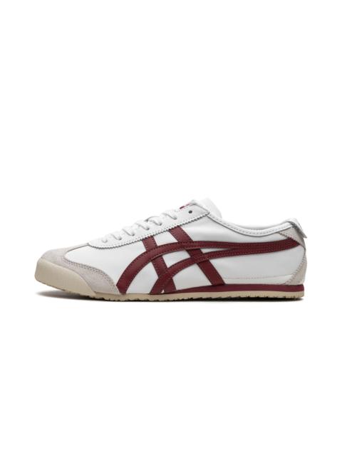 Onitsuka Tiger Mexico 66 "White Burgundy"