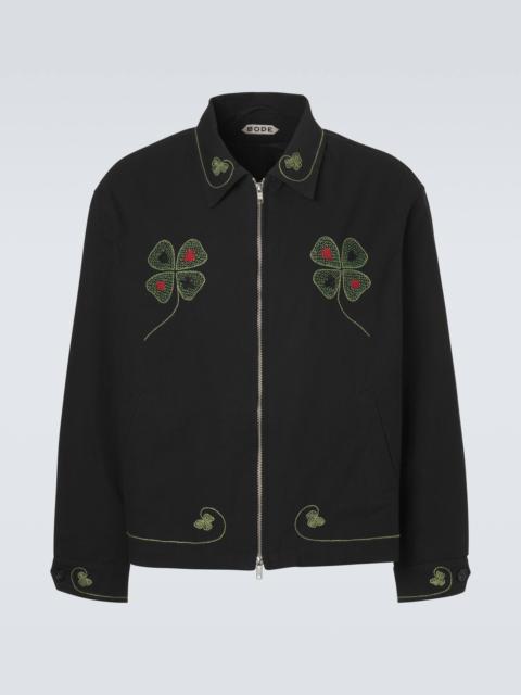 BODE Lucky Draw cotton twill jacket