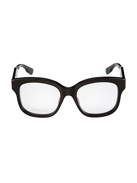 GUCCI 51MM Square Optical Glasses