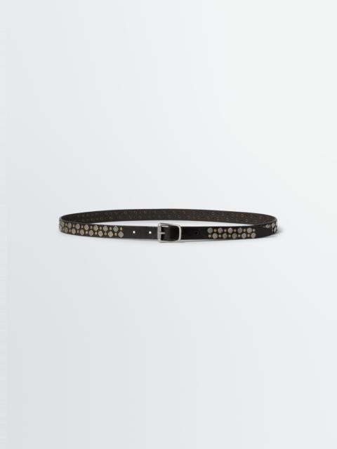 Lemaire RIO STUDS BELT 20 MM IN LEATHER
