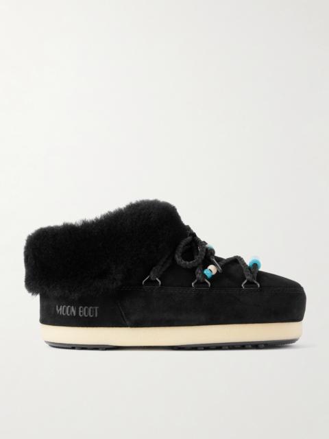 MOON BOOT Evx Beaded Shearling Mules