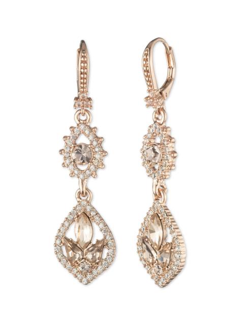 Marchesa POISED ROSE MIDI DROP EARRING
