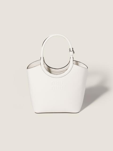 Miu Miu Ivy leather handbag