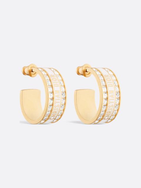 Dior Dior Night Code Hoop Earrings