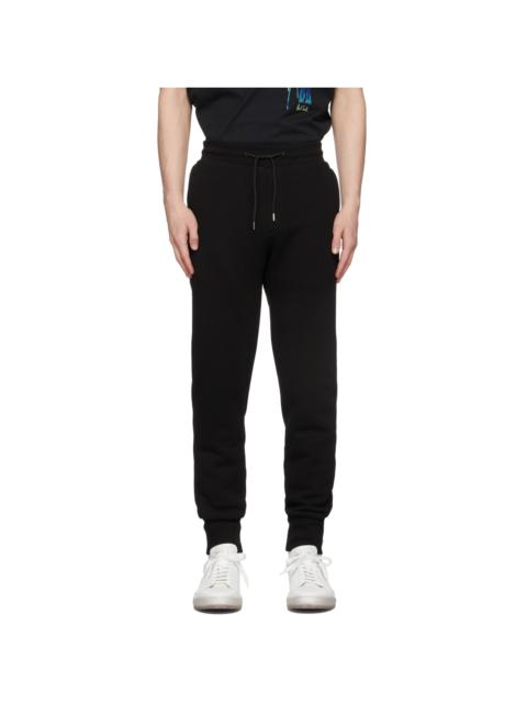 Paul Smith SSENSE Exclusive Black Brush Stroke Sweatpants