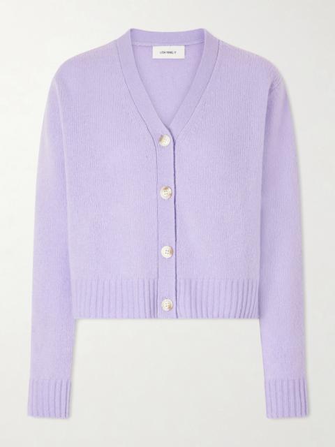 LISA YANG Marionette Cashmere And Silk-blend Cardigan
