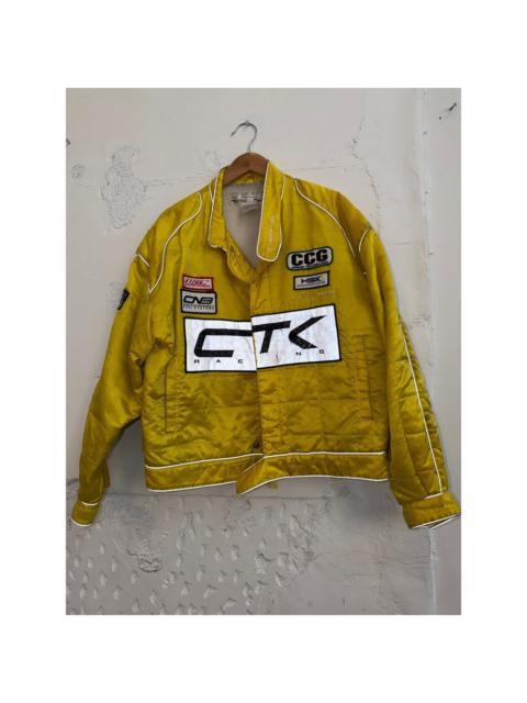 Other brands Vintage Cybertek Racing Reflective Yellow Jacket