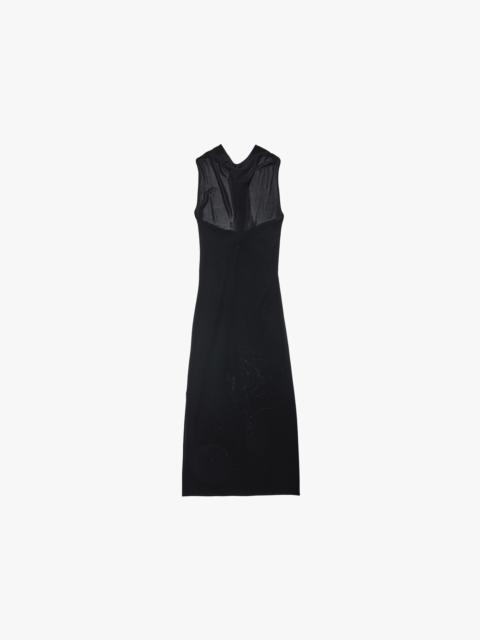 Helmut Lang TWISTED MIDI DRESS