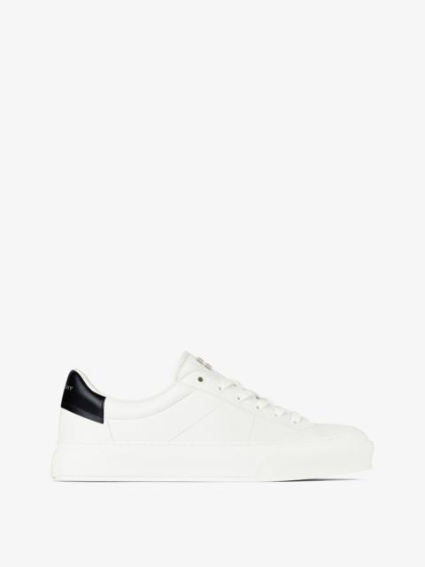 Givenchy CITY SPORT SNEAKERS IN LEATHER