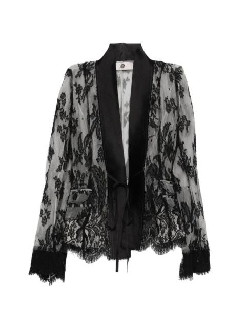 Marc Le Bihan lace-tie jacket