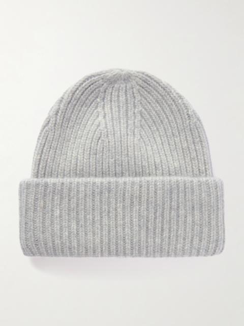 Yves Salomon Ribbed Cashmere Beanie