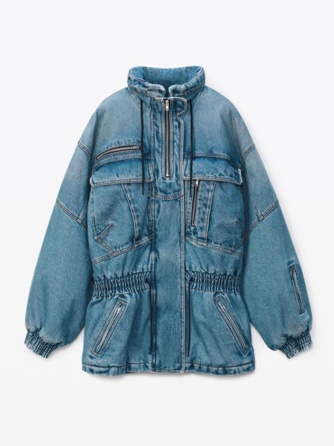 Alexander Wang FIELD JACKET IN DENIM