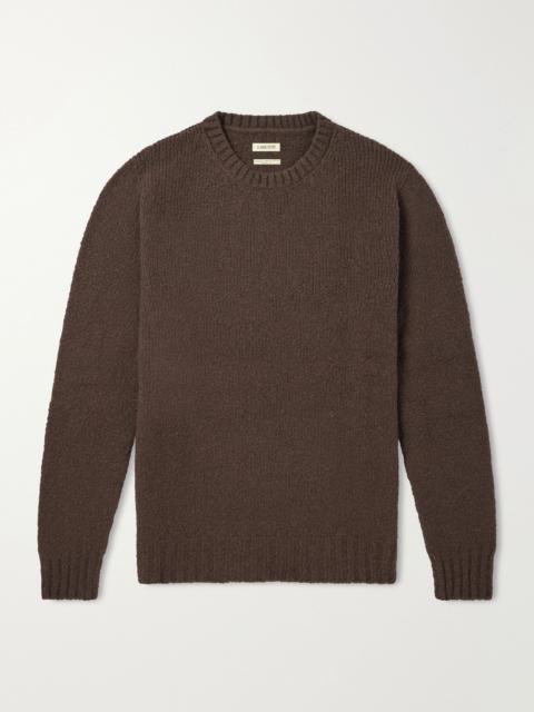 DE BONNE FACTURE Ribbed Wool Sweater