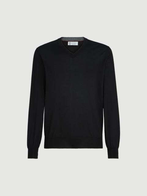 Brunello Cucinelli Cashmere and silk lightweight sweater