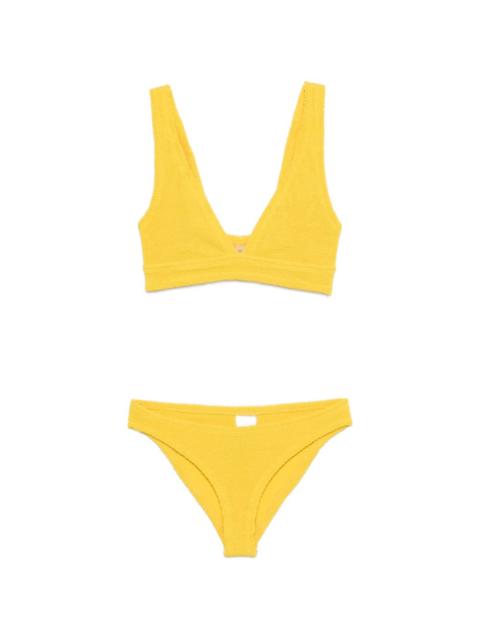 Hunza G Carla textured bikini set
