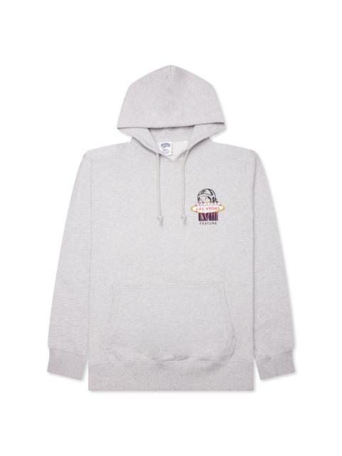 BILLIONAIRE BOYS CLUB FEATURE X BILLIONAIRE BOYS CLUB STADIUM HOODIE - HEATHER GREY