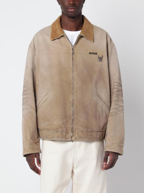 Golden Goose Beige reversible cotton jacket