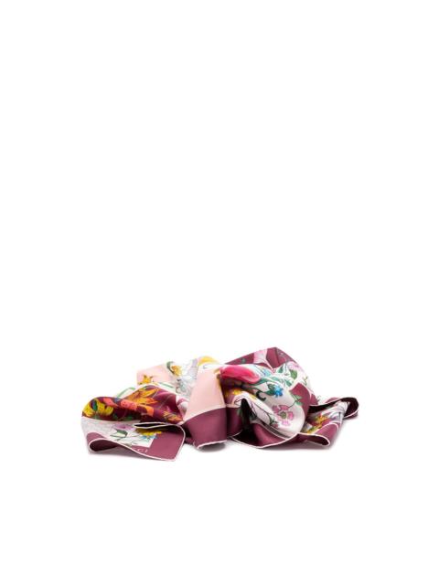 `Mini Blocks Flora` Foulard