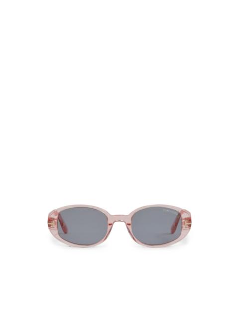 TOM FORD Iggy oval-frame sunglasses