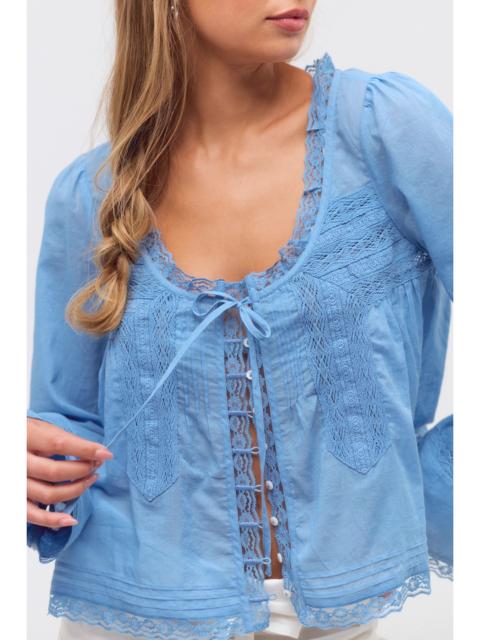 FREE PEOPLE Forevermore Long-Sleeve Top