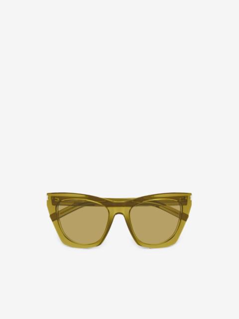SAINT LAURENT Kate cat-eye sunglasses