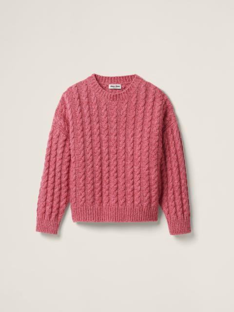 Wool and cashmere sweater