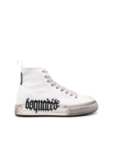 DSQUARED2 Berlin distressed sneakers