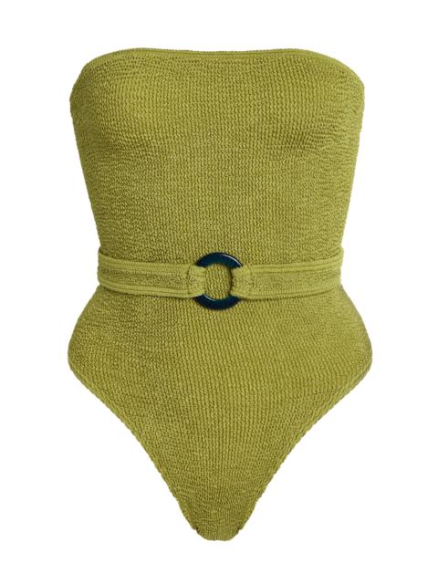 bond-eye Fane One-Piece Swimsuit green