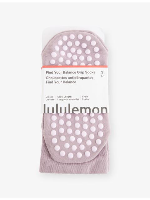 lululemon Find Your Balance Grip Mesh Socks