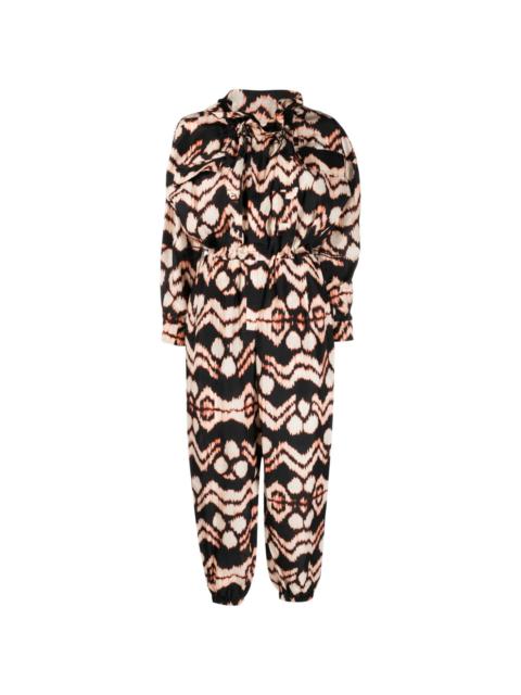 Aida graphic-print jumpsuit