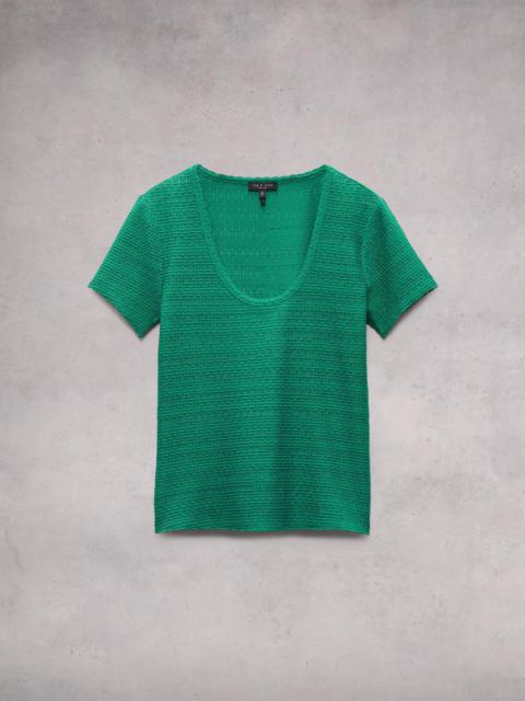 rag & bone Julia Tee Stretch Jersey T-Shirt